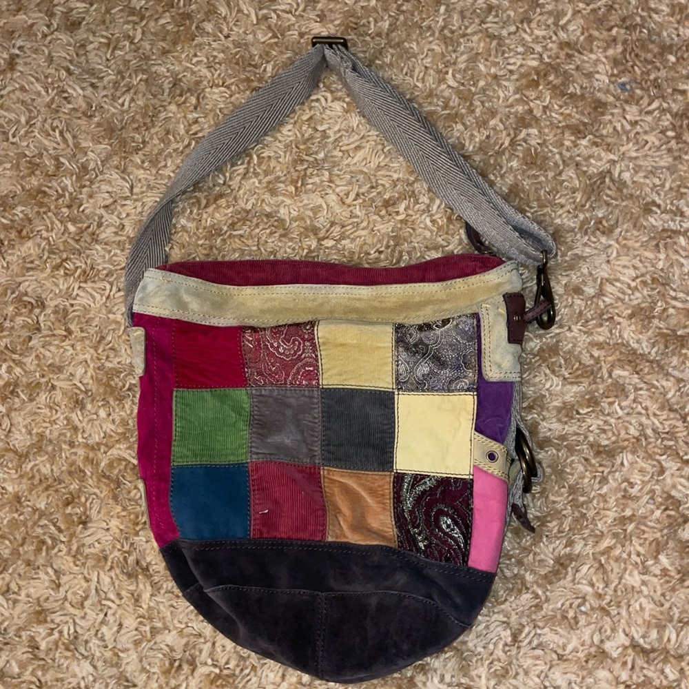 quilted lucky brand purse